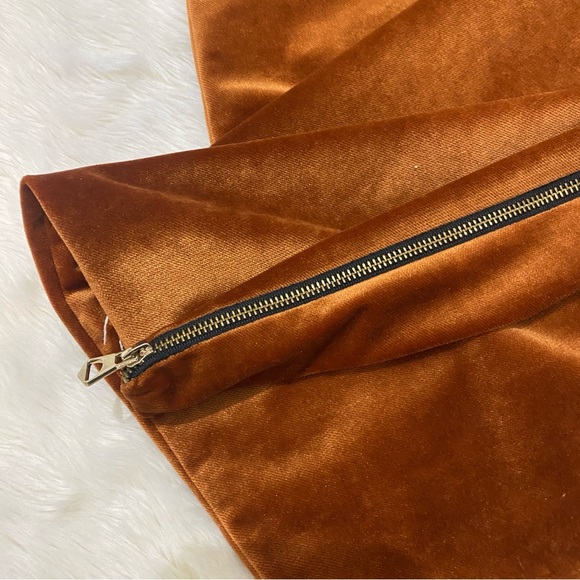 Amber Velvet Throw Pillow Covers | Set of 2 - Picture 2 of 6